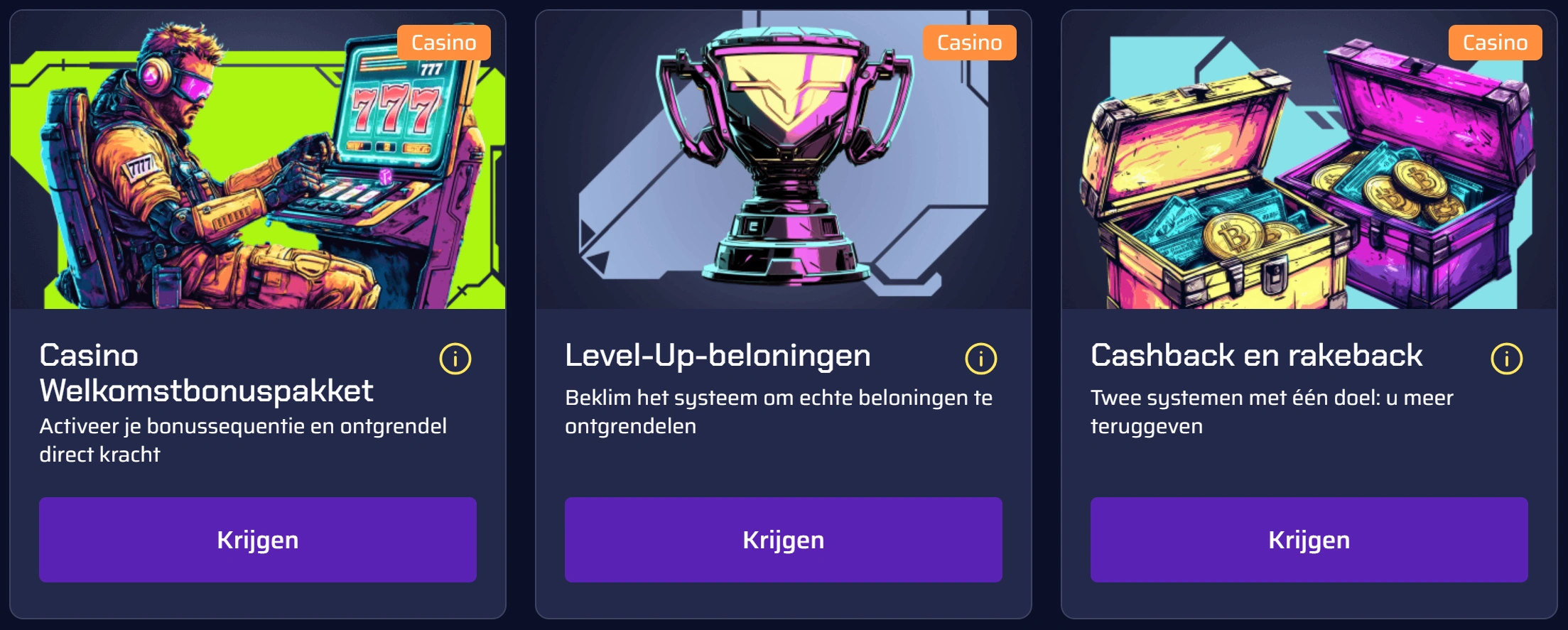 Betory Casino Bonus en Promoties