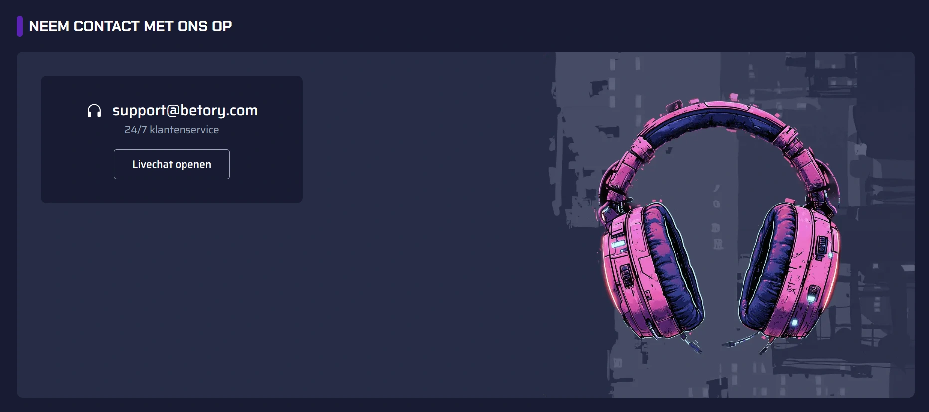 Betory Casino Klantenservice